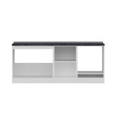 Minar 200 Cm Mutfak Dolabı Beyaz Antrasit 200-A6-Alt Modül