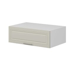 Alvinka Mutfak Modül Mbr_C Üst 1Yk 90-H30Cm Yuk Dolap Beyaz Kumtaşı Mdf