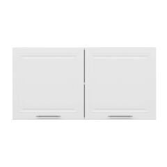 Alvinka Mutfak Modül Mbr_C Üst 2Dk1R 120-H60Cm Dolap Beyaz Beyaz Suntalam