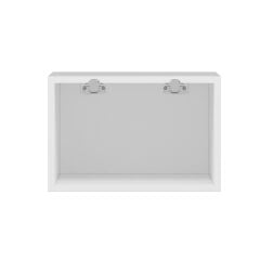 Alvinka Mutfak Modül Mbr_B Üst 1Yk 45-H30Cm Yuk Dolap Beyaz Beyaz