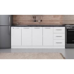 Minar 205 Cm Mutfak Dolabı Beyaz 205-B1-Alt Modül