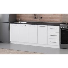 Minar 205 Cm Mutfak Dolabı Beyaz 205-B1-Alt Modül