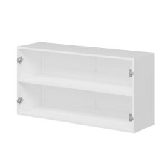 Alvinka Mutfak Modül Mbr_C Üst 2Dk1R 120-H60Cm Dolap Beyaz Kumtaşı Mdf