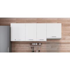 Minar 205 Cm Mutfak Dolabı Beyaz 205-B4-Üst Modül