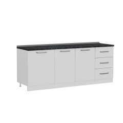 Minar 210 Cm Mutfak Dolabı Beyaz 210-B1-Alt Modül