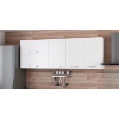 Minar 210 Cm Mutfak Dolabı Beyaz 210-B2-Üst Modül