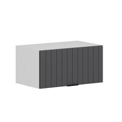 Alvinka Mutfak Modül Mbr_B Üst 1Yk 60-H30Cm Dav Dolap Beyaz Antrasit Mdf