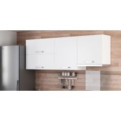 Minar 210 Cm Mutfak Dolabı Beyaz 210-B4-Üst Modül