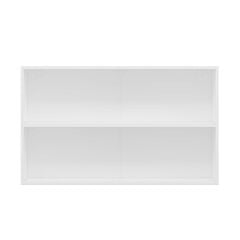 Alvinka Mutfak Modül Mbr_C Üst 2Dk1R 120-H72Cm Dolap Cam Beyaz Beyaz Suntalam