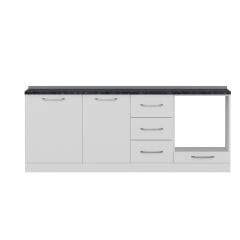 Minar 215 Cm Mutfak Dolabı Beyaz 215-B3-Alt Modül