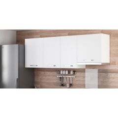 Minar 215 Cm Mutfak Dolabı Beyaz 215-B4-Üst Modül