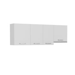 Minar 215 Cm Mutfak Dolabı Beyaz 215-B4-Üst Modül