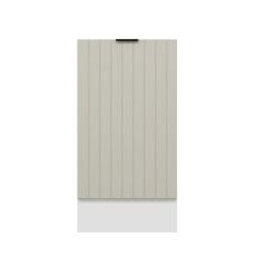 Alvinka Mutfak Modül Mbr_B Alt 1K1R 45Cm Dolap Beyaz Kumtaşı Mdf