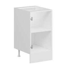 Alvinka Mutfak Modül Mbr_B Alt 1K1R 45Cm Dolap Beyaz Kumtaşı Mdf