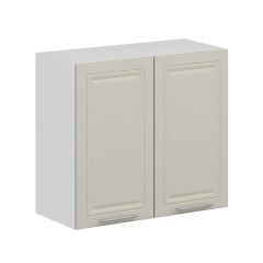 Alvinka Mutfak Modül Mbr_C Üst 2Dk1R 80-H72Cm Dolap Beyaz Kumtaşı Suntalam