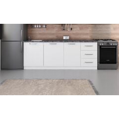 Minar 220 Cm Mutfak Dolabı Beyaz 220-B1-Alt Modül