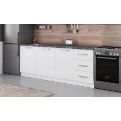 Minar 220 Cm Mutfak Dolabı Beyaz 220-B1-Alt Modül