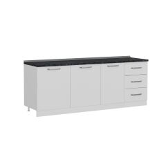 Minar 220 Cm Mutfak Dolabı Beyaz 220-B1-Alt Modül