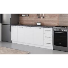 Minar 220 Cm Mutfak Dolabı Beyaz 220-B2-Alt Modül