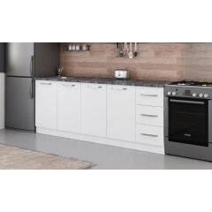 Minar 220 Cm Mutfak Dolabı Beyaz 220-B3-Alt Modül