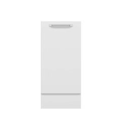 Alvinka Mutfak Modül Duz Alt 1K1R 40Cm Dolap Beyaz Beyaz Mdf