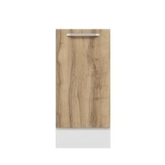 Alvinka Mutfak Modül Duz Alt 1K1R 40Cm Dolap Beyaz Dore Mdf