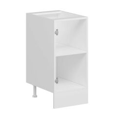 Alvinka Mutfak Modül Duz Alt 1K1R 40Cm Dolap Beyaz Dore Mdf