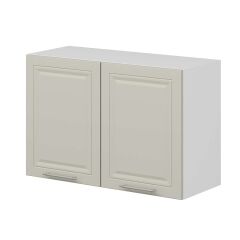 Alvinka Mutfak Modül Mbr_C Üst 2Dk1R 90-H60Cm Dolap Beyaz Kumtaşı Suntalam