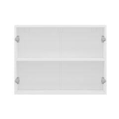 Alvinka Mutfak Modül Mbr_B Üst 2Dk1R 80-H60Cm Dolap Beyaz Antrasit