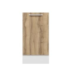 Alvinka Mutfak Modül Duz Alt 1K1R 45Cm Dolap Beyaz Dore Mdf