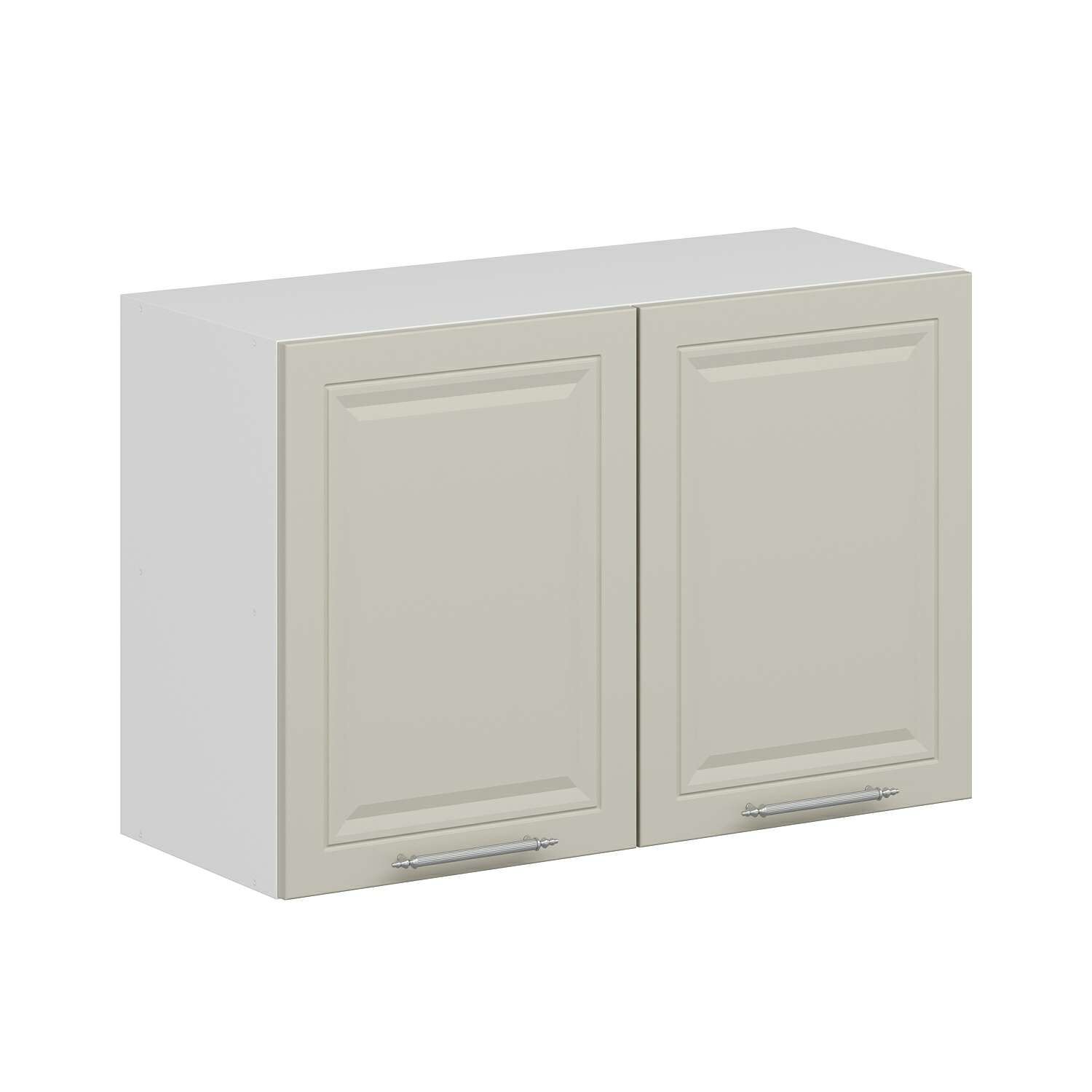 Alvinka Mutfak Modül Mbr_C Üst 2Dk1R 90-H60Cm Dolap Beyaz Kumtaşı Mdf