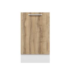 Alvinka Mutfak Modül Duz Alt 1K1R 50Cm Dolap Beyaz Dore Mdf