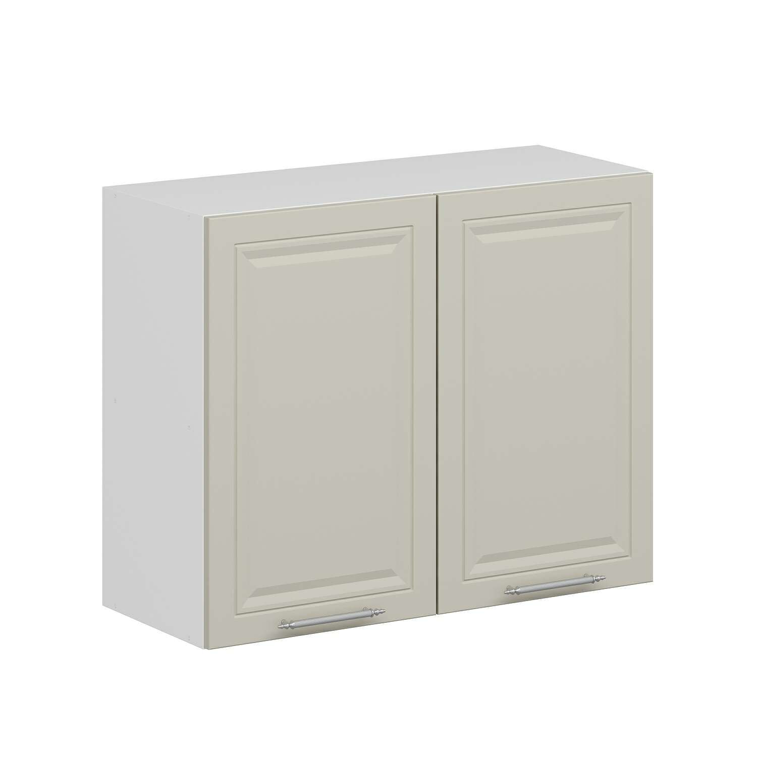 Alvinka Mutfak Modül Mbr_C Üst 2Dk1R 90-H72Cm Dolap Beyaz Kumtaşı Mdf