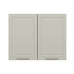 Alvinka Mutfak Modül Mbr_C Üst 2Dk1R 90-H72Cm Dolap Beyaz Kumtaşı Mdf