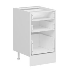 Alvinka Mutfak Modül Mbr_B Alt 3Ç1B2K Nray 50Cm Dolap Beyaz Kumtaşı Mdf