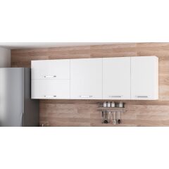 Minar 230 Cm Mutfak Dolabı Beyaz 230-B2-Üst Modül