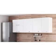 Minar 230 Cm Mutfak Dolabı Beyaz 230-B2-Üst Modül