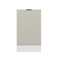 Alvinka Mutfak Modül Mbr_B Alt 1K1R 50Cm Dolap Beyaz Kumtaşı