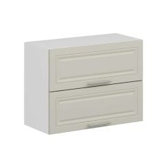 Alvinka Mutfak Modül Mbr_C Üst 2Yk1R 80-H60Cm Dolap Beyaz Kumtaşı Mdf