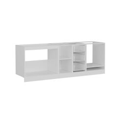 Minar 230 Cm Mutfak Dolabı Beyaz Antrasit 230-A3-Alt Modül