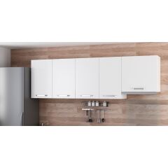 Minar 235 Cm Mutfak Dolabı Beyaz 235-B4-Üst Modül