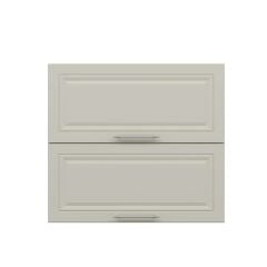 Alvinka Mutfak Modül Mbr_C Üst 2Yk1R 80-H72Cm Dolap Beyaz Kumtaşı Mdf