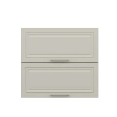 Alvinka Mutfak Modül Mbr_C Üst 2Yk1R 80-H72Cm Dolap Beyaz Kumtaşı Mdf