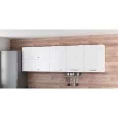 Minar 240 Cm Mutfak Dolabı Beyaz 240-B2-Üst Modül