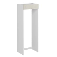 Alvinka Mutfak Modül Mbr_B 80-H222Cm Buz Dolabı Beyaz Kumtaşı Suntalam