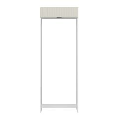 Alvinka Mutfak Modül Mbr_B 80-H222Cm Buz Dolabı Beyaz Kumtaşı Mdf