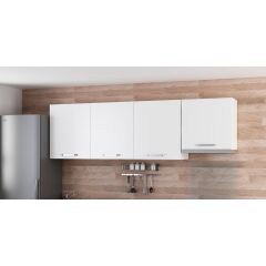 Minar 240 Cm Mutfak Dolabı Beyaz 240-B8-Üst Modül