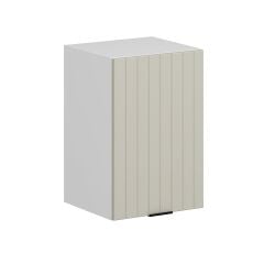 Alvinka Mutfak Modül Mbr_B Üst 1Dk1R 40-H60Cm Dolap Beyaz Kumtaşı Mdf