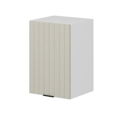 Alvinka Mutfak Modül Mbr_B Üst 1Dk1R 40-H60Cm Dolap Beyaz Kumtaşı Mdf