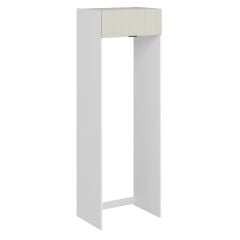 Alvinka Mutfak Modül Mbr_B 80-H240Cm Buzdolabı Beyaz Kumtaşı